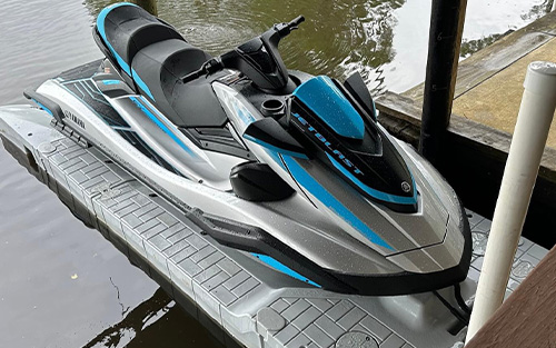 Snap Port drive-on jet ski dock sold by Snap Dock Orlando - in Windermere 